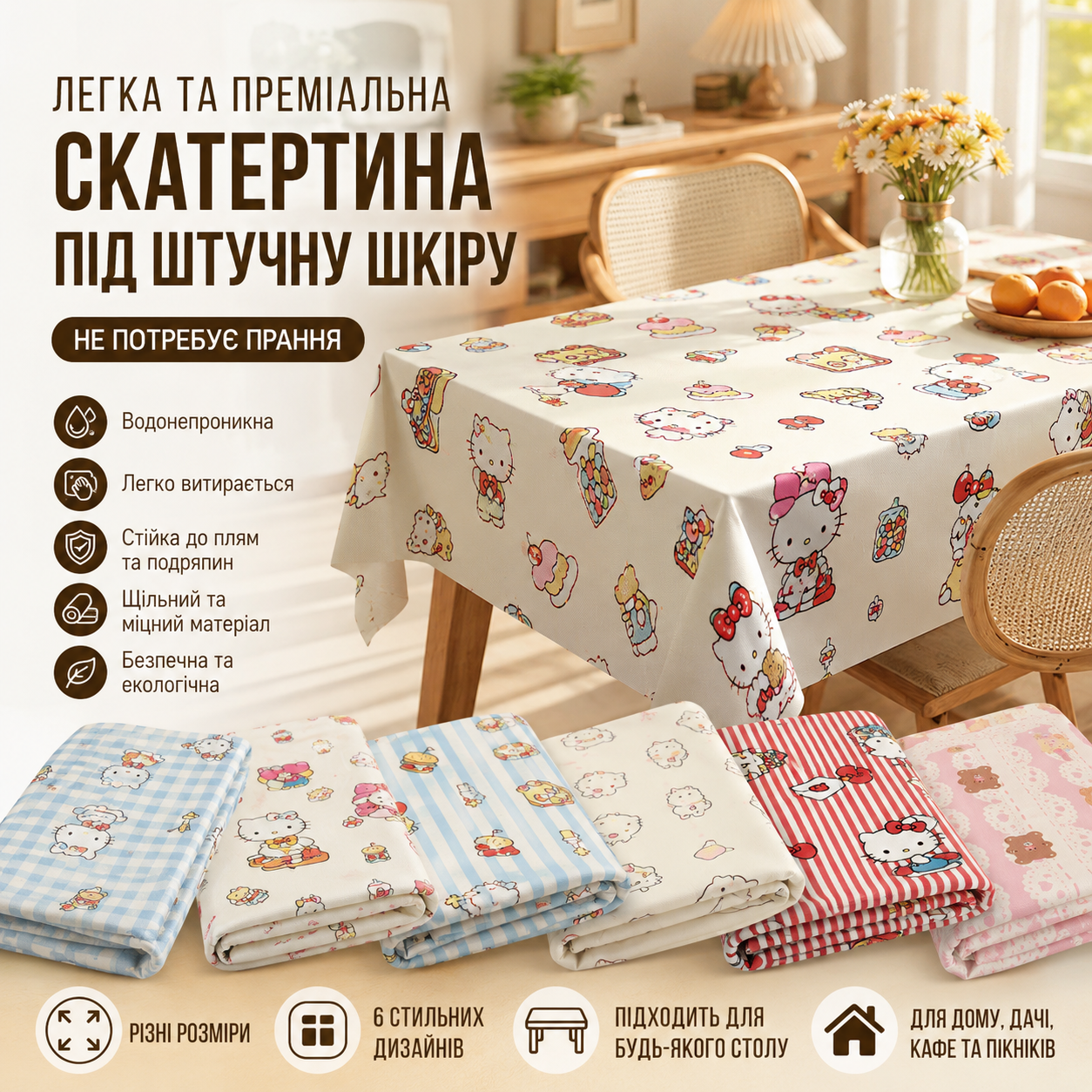 Скатертина ПВХ